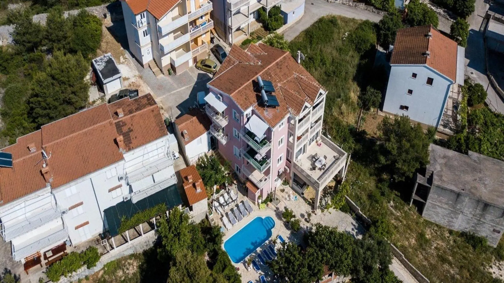 Villa Stil - Two Bedroom Apartment With Terrace And Sea View Premium Trogir Croatia